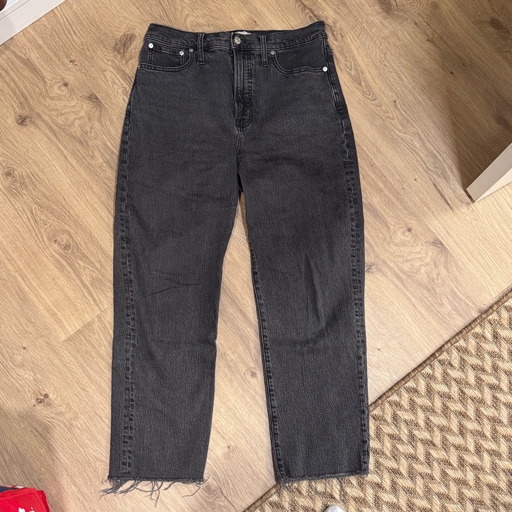 Madewell perfect vintage straight leg jean